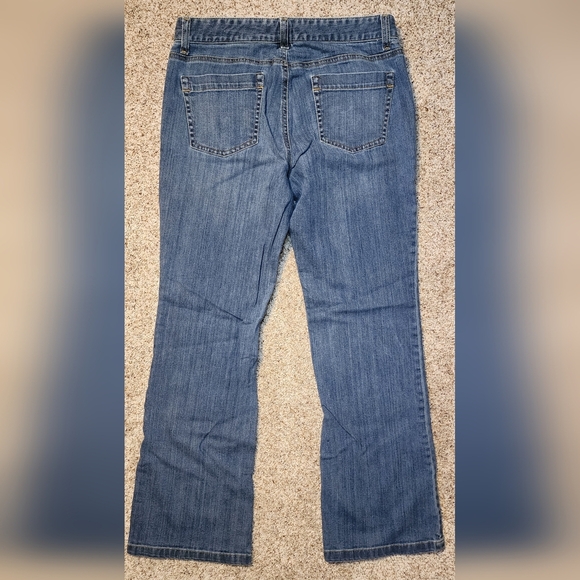 Ann Taylor curvy fit jeans sz 6 denim - Picture 3 of 3